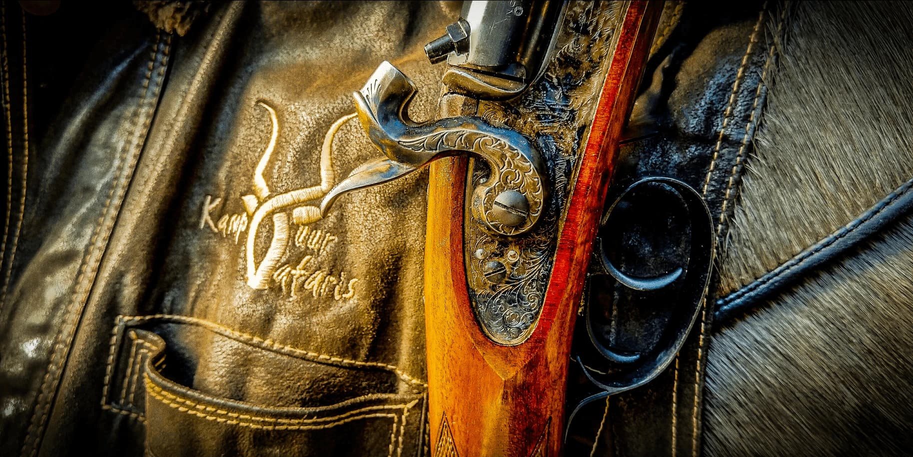 Rustic leather texture