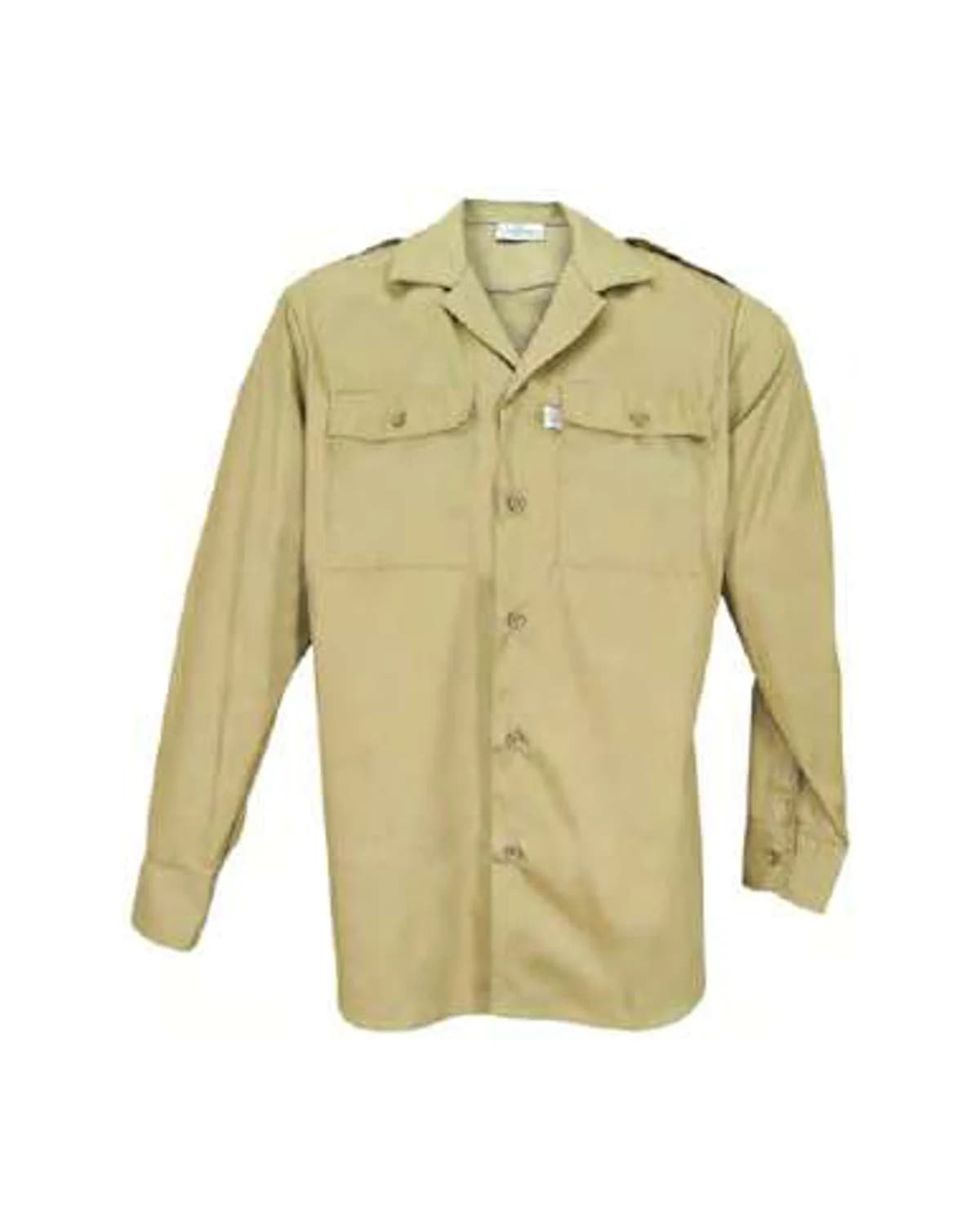 Men's Tracker Bush Shirt - Gladneck Long Sleeve with Epaulettes