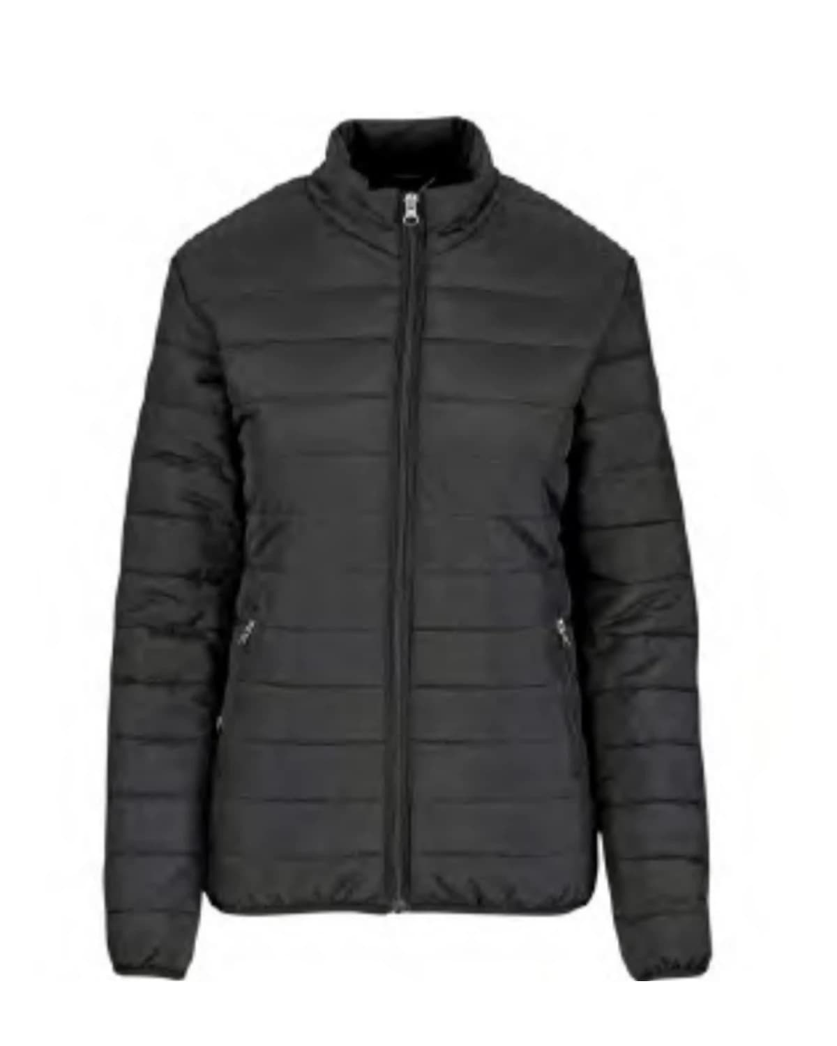 Men's Hooded Puffer Jacket - Black