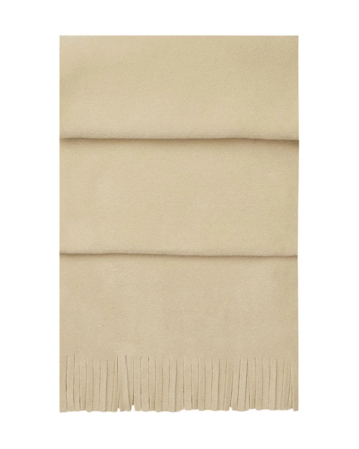 Scarf With Fringe:  Polar Fleece