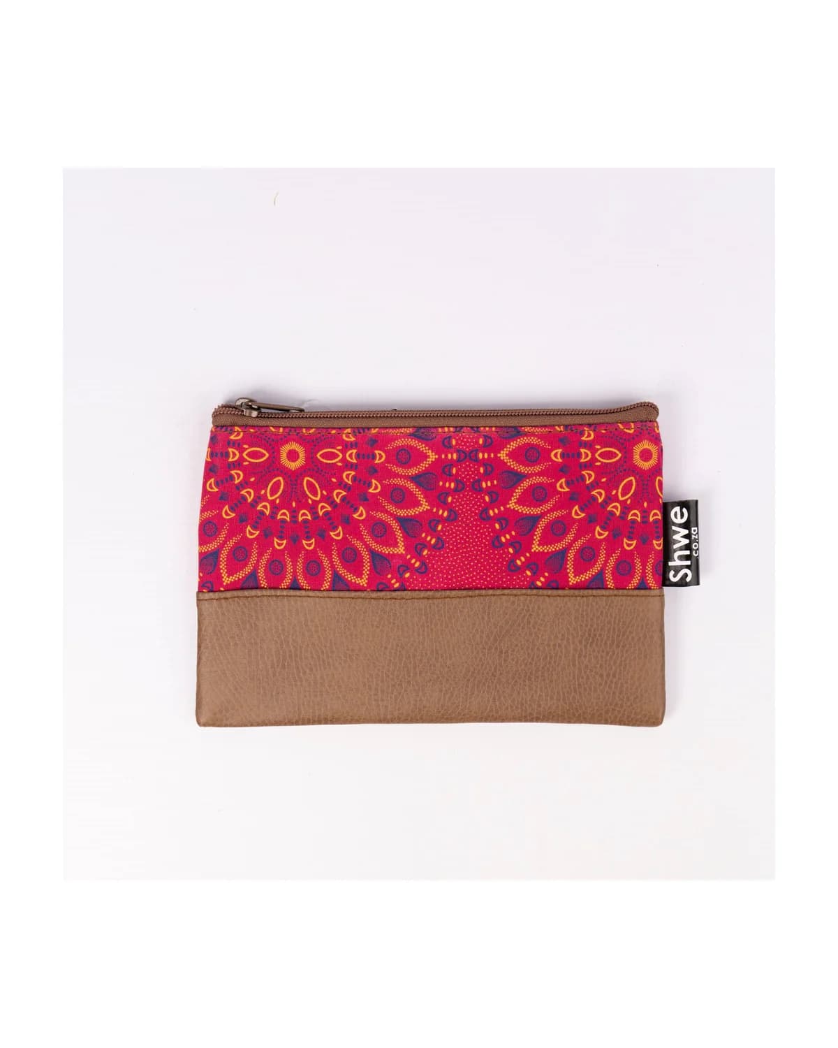 Unisex Shwe Leather Look Clutch