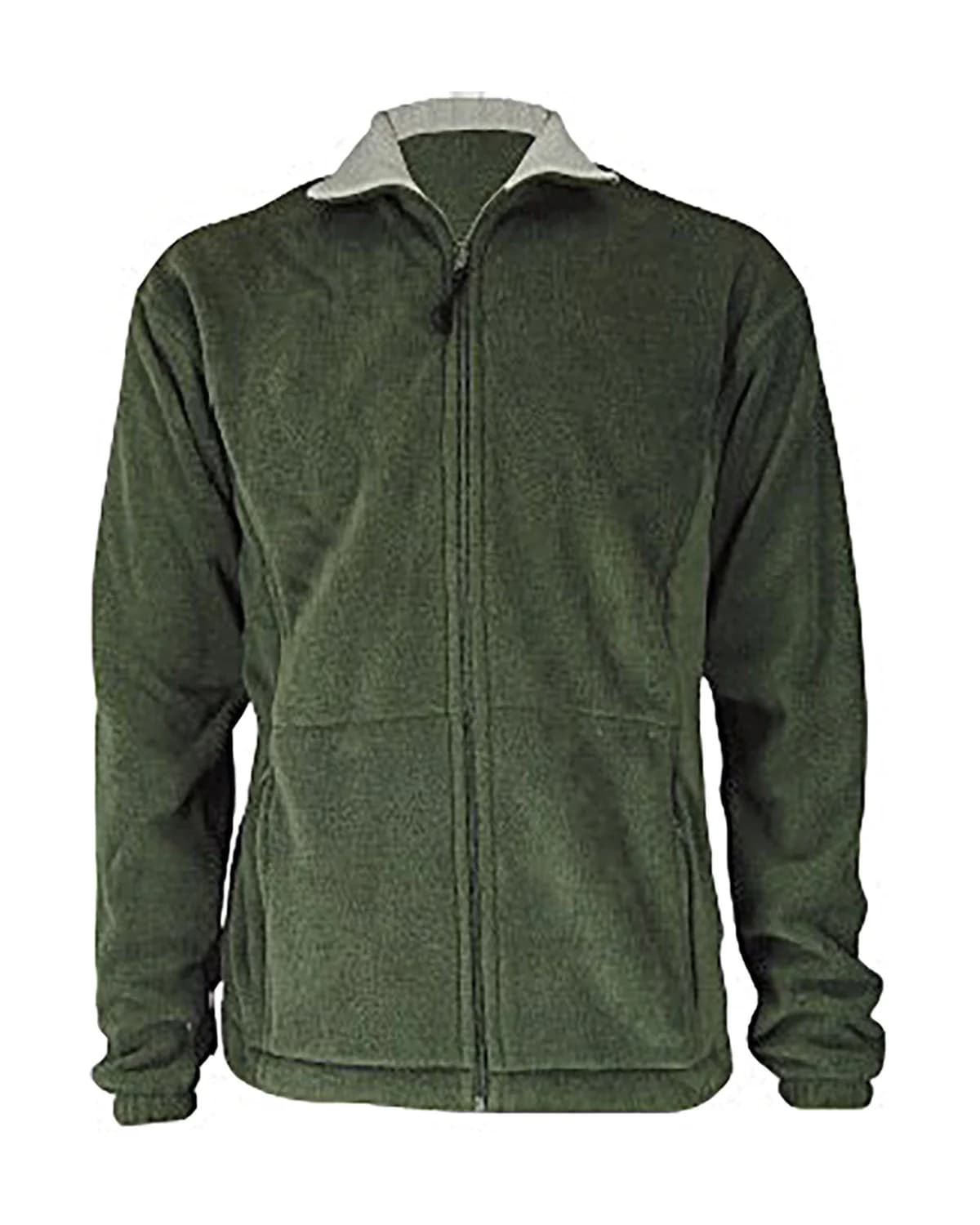 Unisex Polar Fleece Top With Pockets:  Long-Sleeve