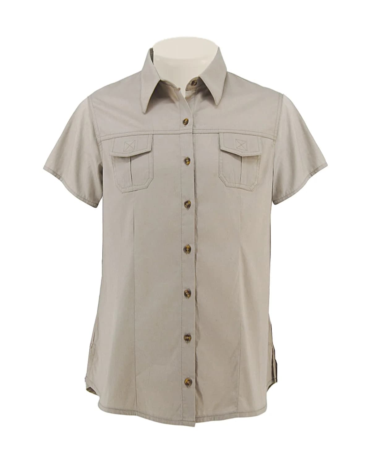 Ladies' Bush Shirt:  Short-Sleeve (Cotton)