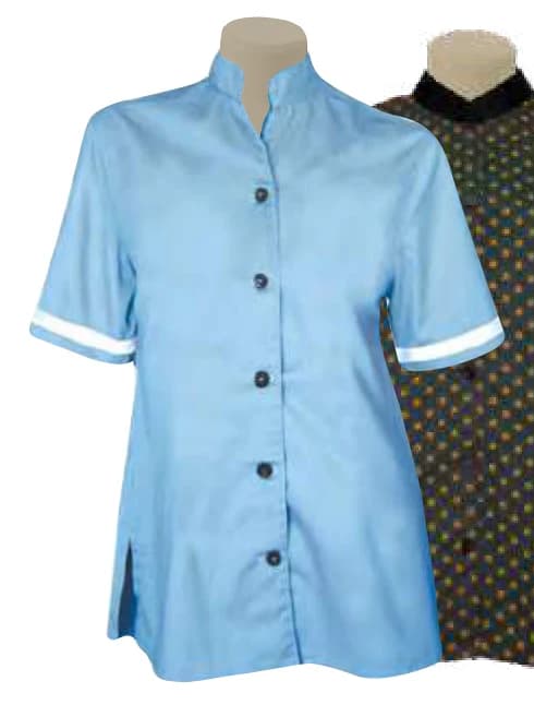Ladies Half-Elasticated Skirt (Optional Stripes / Trim)