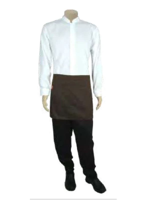 Ladies Open Neck Service Shirt SS (Optional Pockets & Trim)