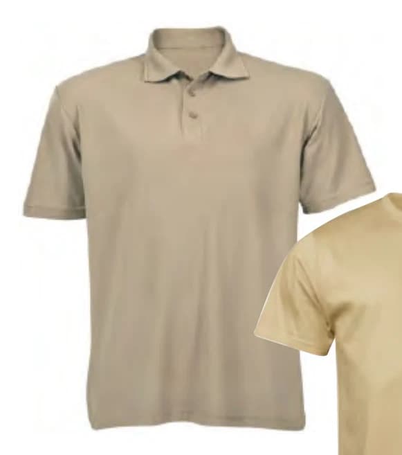 Men's 100% Combed Cotton 165g Crew-Neck T-Shirt