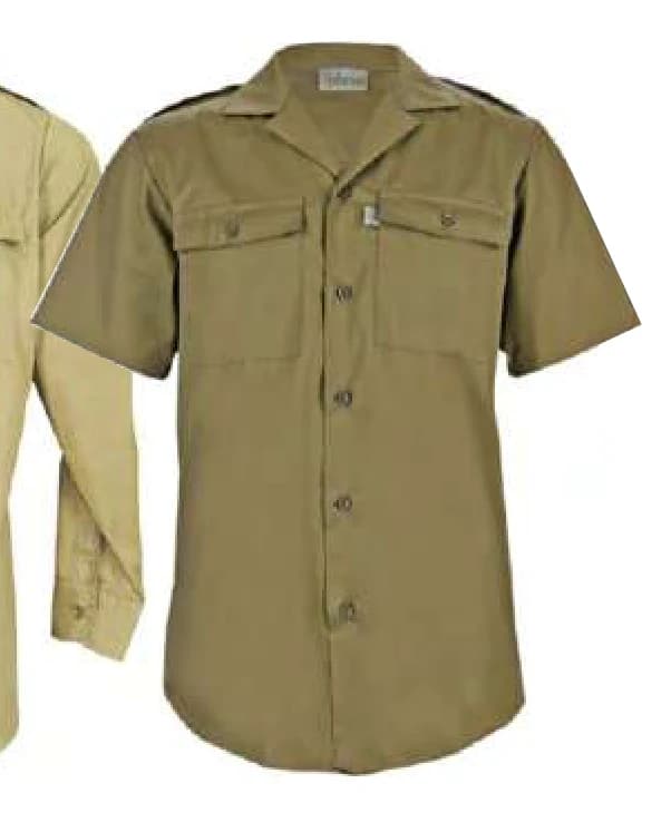 Tracker Cargo Shorts with Fly & Half-Elasticated Waistband