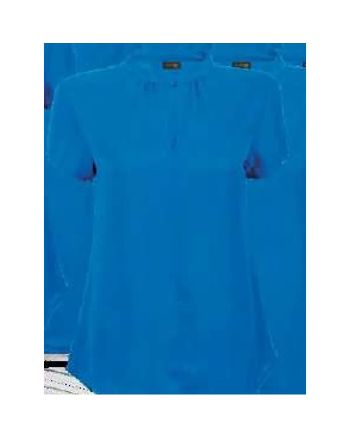 Ladies Mandarin Collar Blouse - Short Sleeve