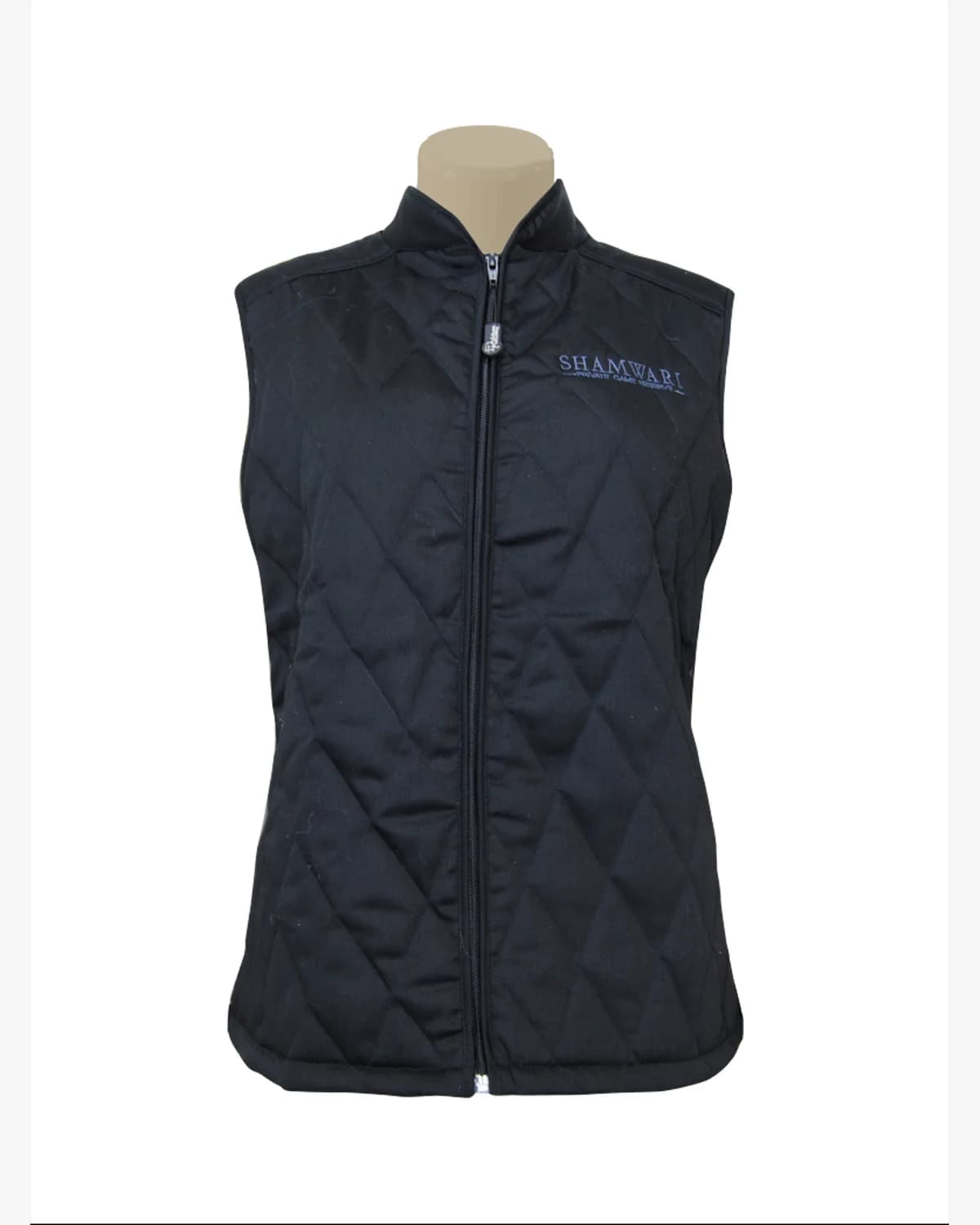 Ladies Quilted Sleeveless Jacket: Longer Length